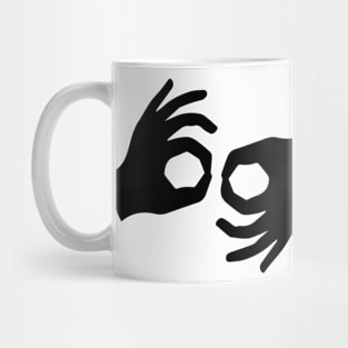 hearing impaired Mug